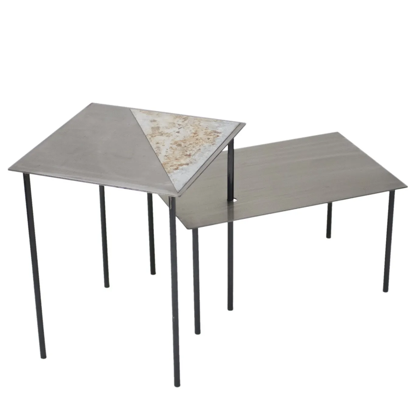 Set di 2 tavolini da salotto