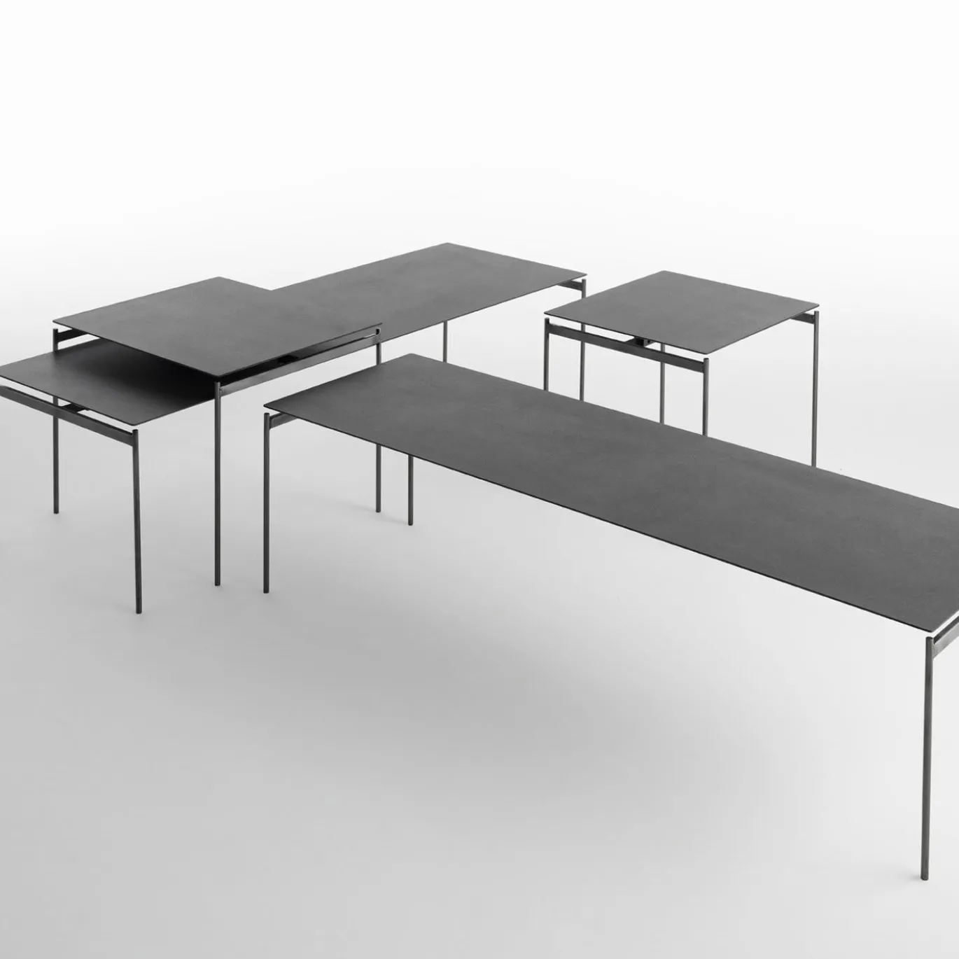 Set di 2 tavolini Torii di Renato Zamberlan