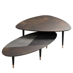 Set di tavolino basso Pick e tavolino alto Surf