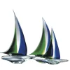 Set di tre barche a vela Navicula