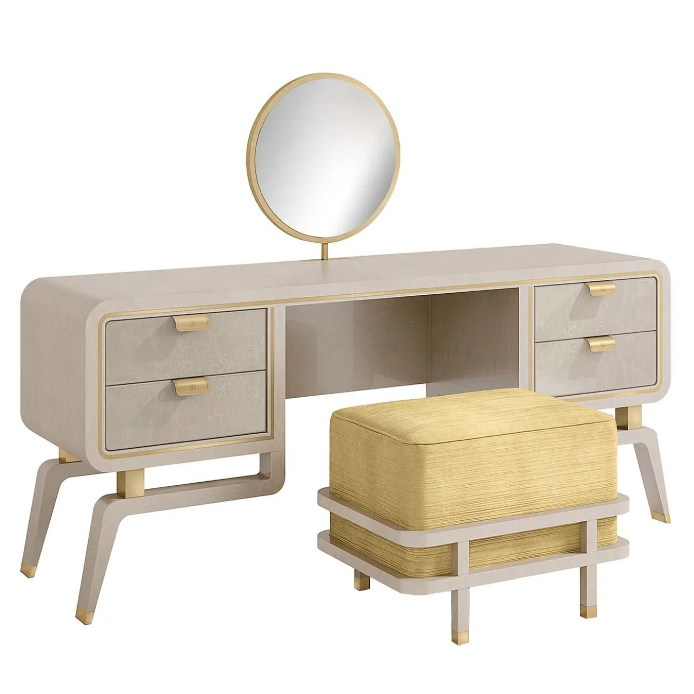 Set di vanità dal design contemporaneo Hanami