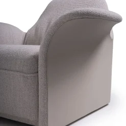 Set Poltrona e Pouf Albatro Beige