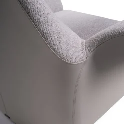 Set Poltrona e Pouf Albatro Beige