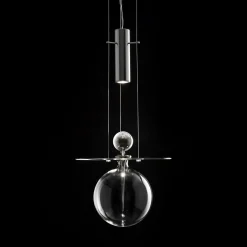 Sfera di profumo in platino per plafoniera a sospensione