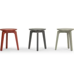 Sgabello basso Tod Gray