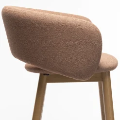 Sgabello Bel Sg-75 terracotta di Pablo Regano