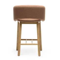 Sgabello Bel Sg-75 terracotta di Pablo Regano