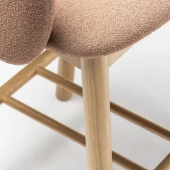 Sgabello Bel Sg-75 terracotta di Pablo Regano