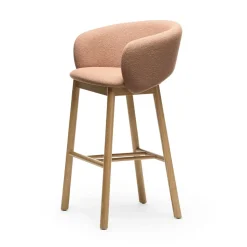 Sgabello Bel Sg-75 terracotta di Pablo Regano