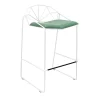Sgabello Capri Bianco e Verde