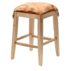 Sgabello color naturale