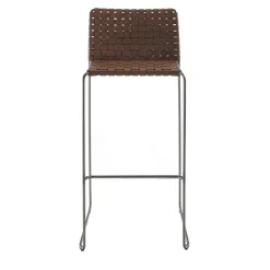Sgabello da bar Bizzy Brown Woven