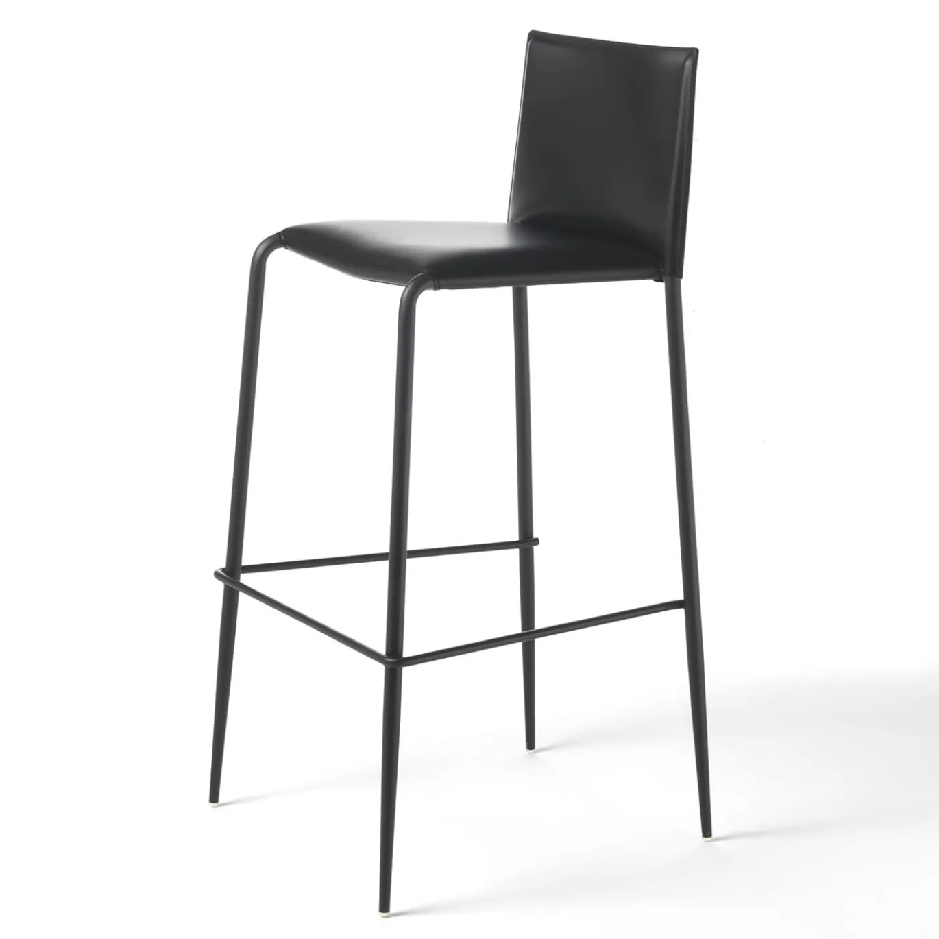 Sgabello da bar Gazzella nero