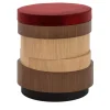 Sgabello Dedalo in Legno Bicolore