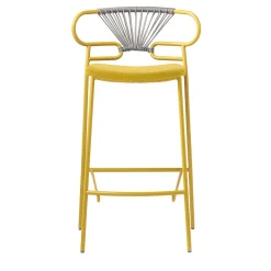 Sgabello Genoa Cross Yellow di Cesare Ehr