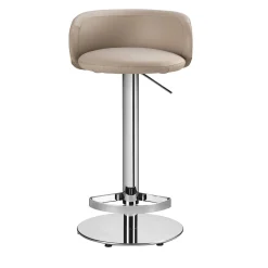 Sgabello Hillary in Pelle Beige #2 di Richard Hutten