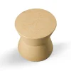 Sgabello Ikona in marmo Giallo Egiziano di Elisa Ossino