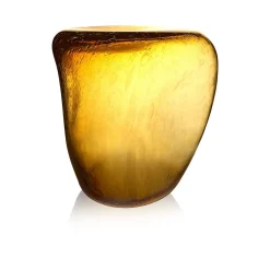 Sgabello in vetro di murano Isola Topazio