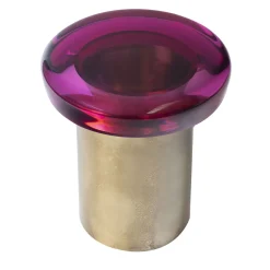 Sgabello Jade in Resina Rosa R09