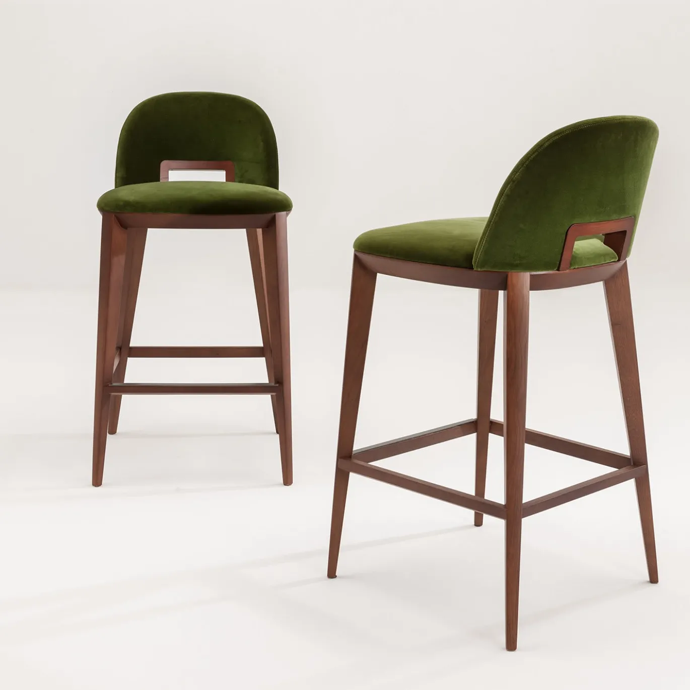 Sgabello Margaret Green di Cesare Arosio