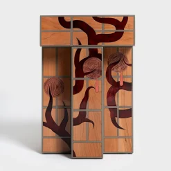 Sgabello Orvalho in Legno