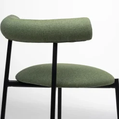 Sgabello Pampa SG-80 verde e nero di Studio Pastina