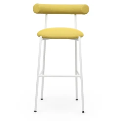 Sgabello Pampa SG-80 verde lime e bianco di Studio Pastina