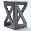 Sgabello Pitagora Black di Antonio Saporito