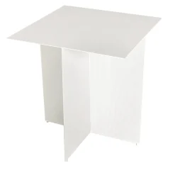 Sgabello Quadrato Bianco Sezioni