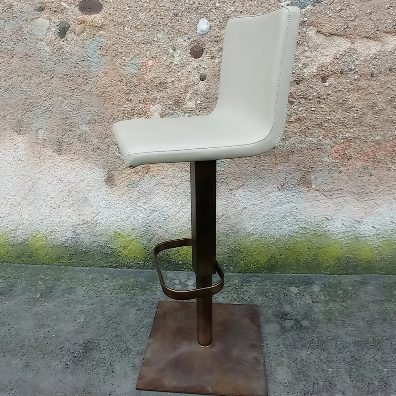 Sgabello Riese Beige