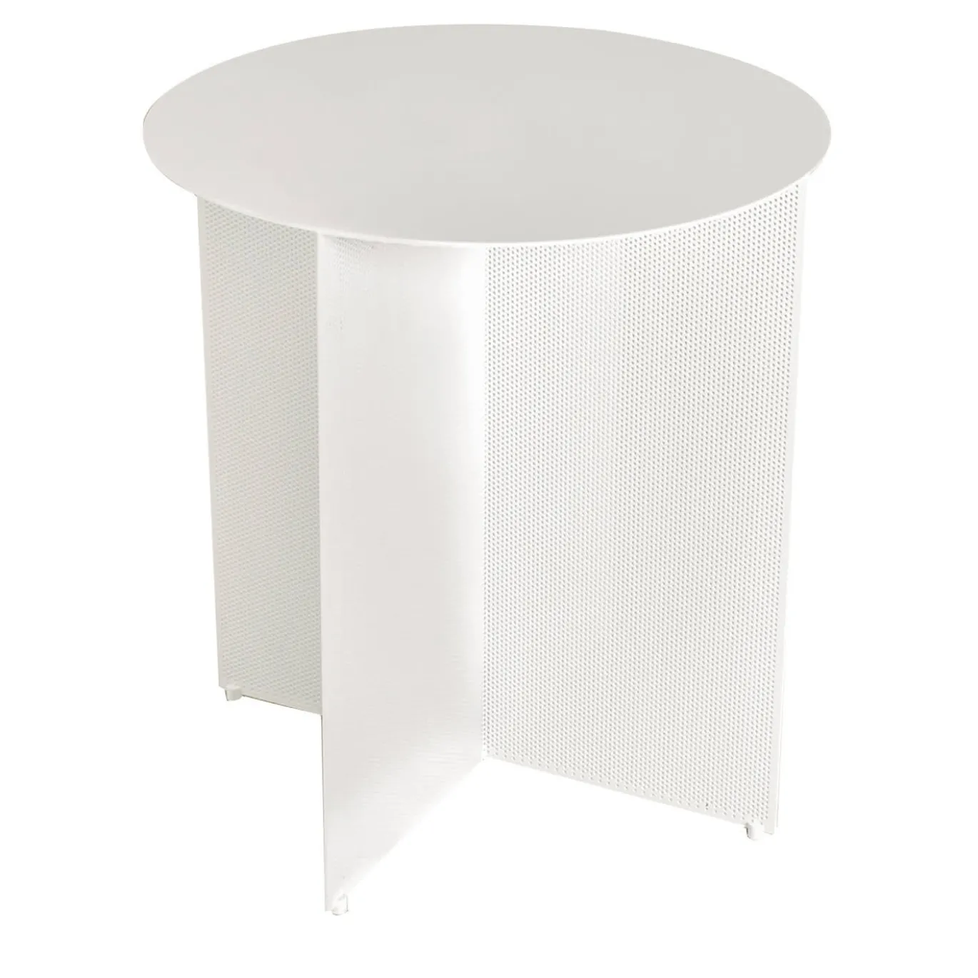 Sgabello Rotondo Bianco Sezioni