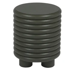 Sgabello Scala Round verde scuro
