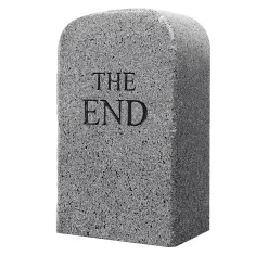 Sgabello The End Toiletpaper in edizione limitata