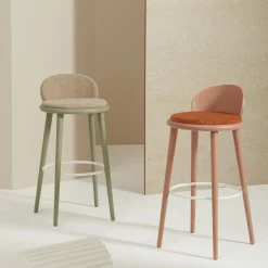 Sgabello Veretta 929 Green di Cristina Celestino