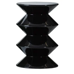 Sgabello Vitis nero