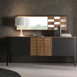 Singapore Credenza bicolore