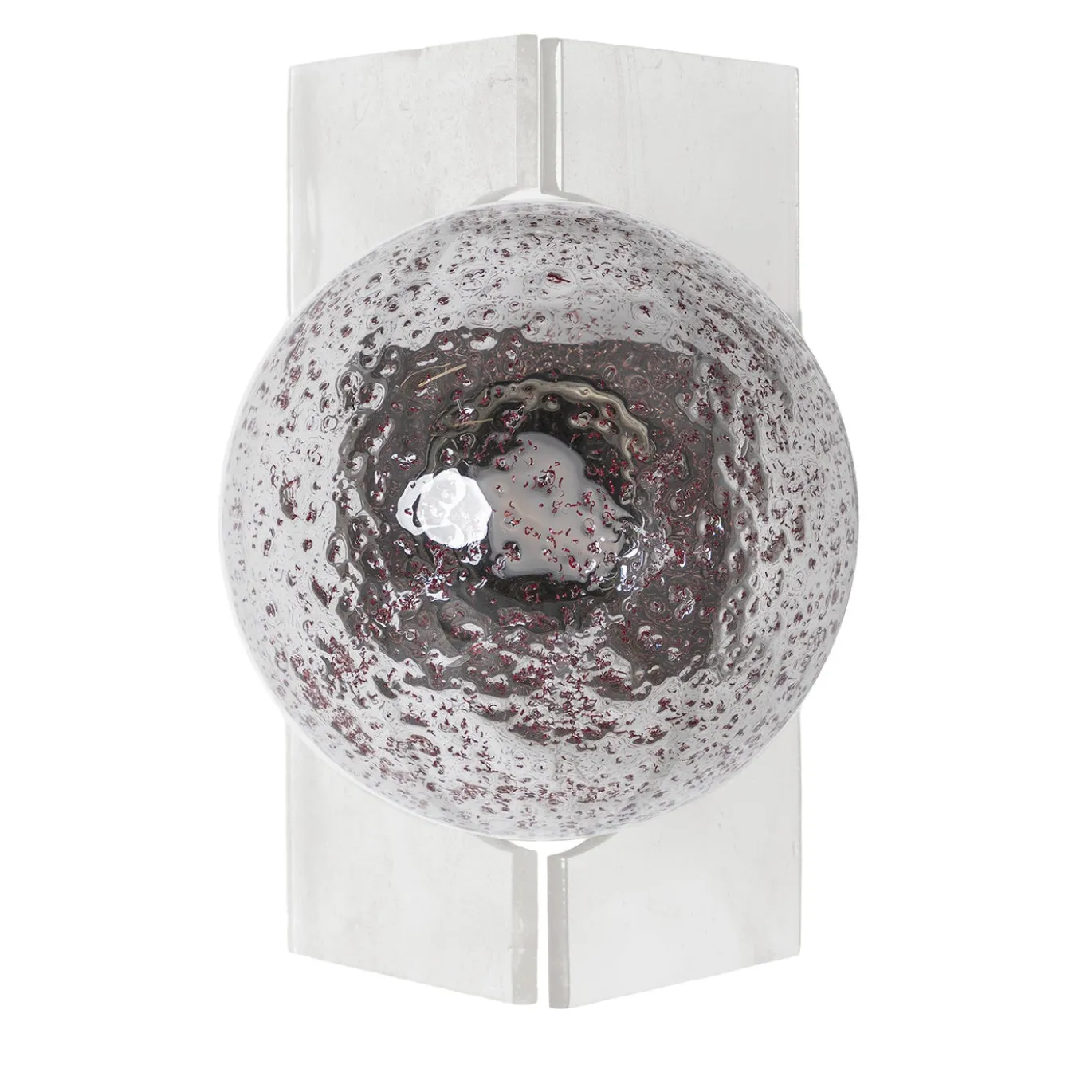Soffio Lampada da parete Copper Crystal in vetro