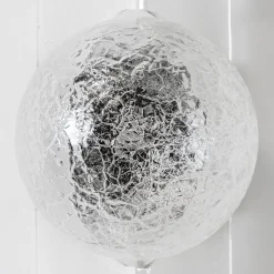 Soffio Lampada da parete Transparent Craquelé in vetro