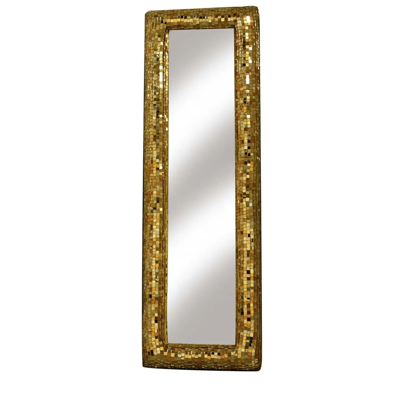 Specchio a parete Bombato Gold