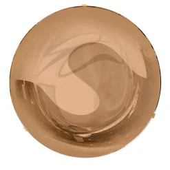Specchio da parete concavo Coppa 110 rosa