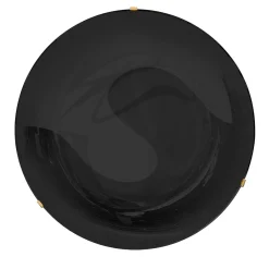 Specchio da parete concavo Coppa 110 Nero