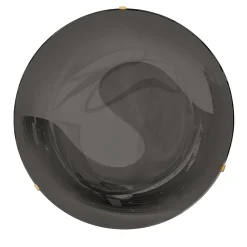 Specchio da parete concavo Coppa 110 Grigio Fumé
