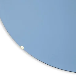 Specchio da parete concavo Coppa 110 Blu Cina