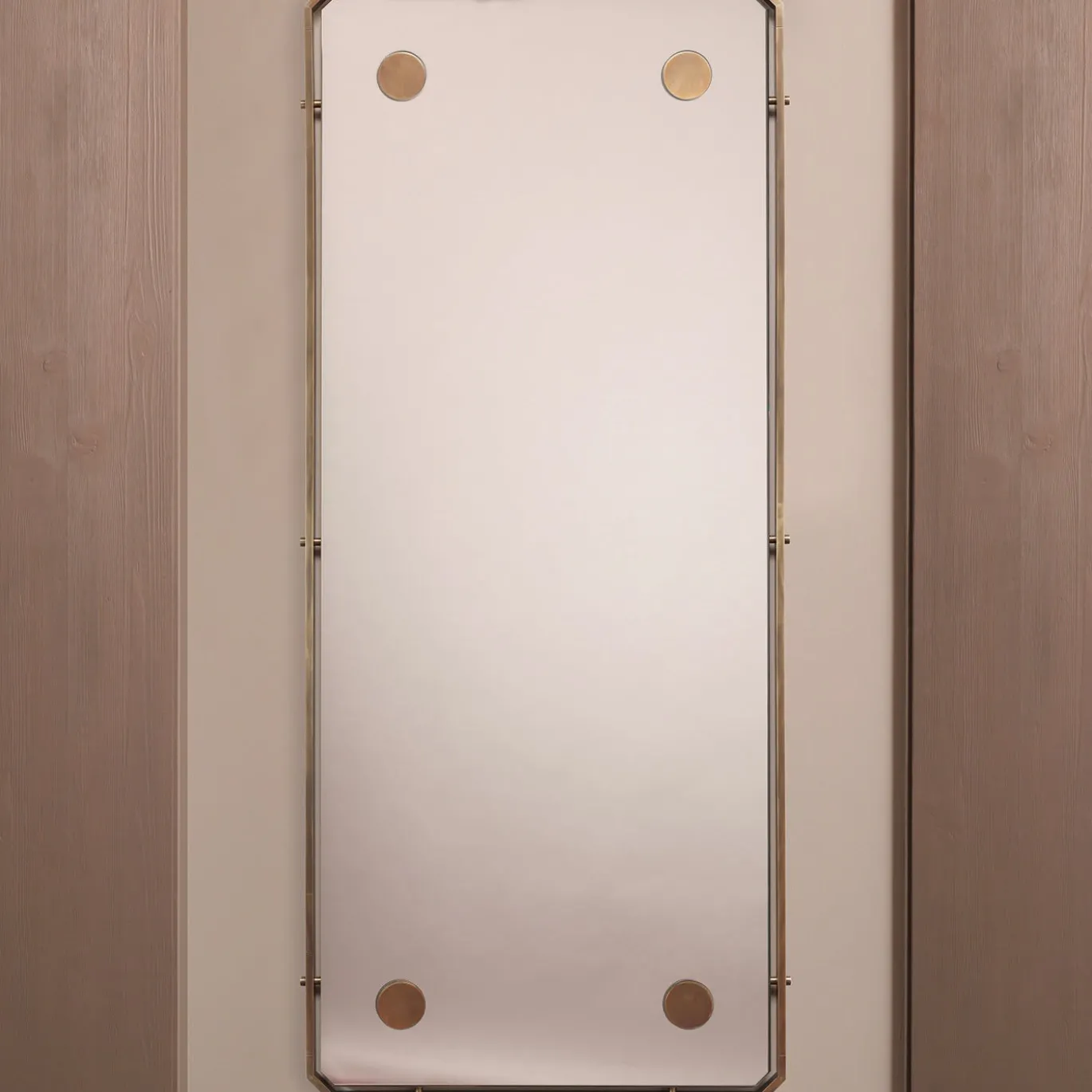 Specchio da parete Domino di Ciarmoli Queda Studio