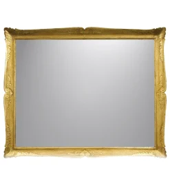 Specchio da parete dorato Guantiera Napoletana