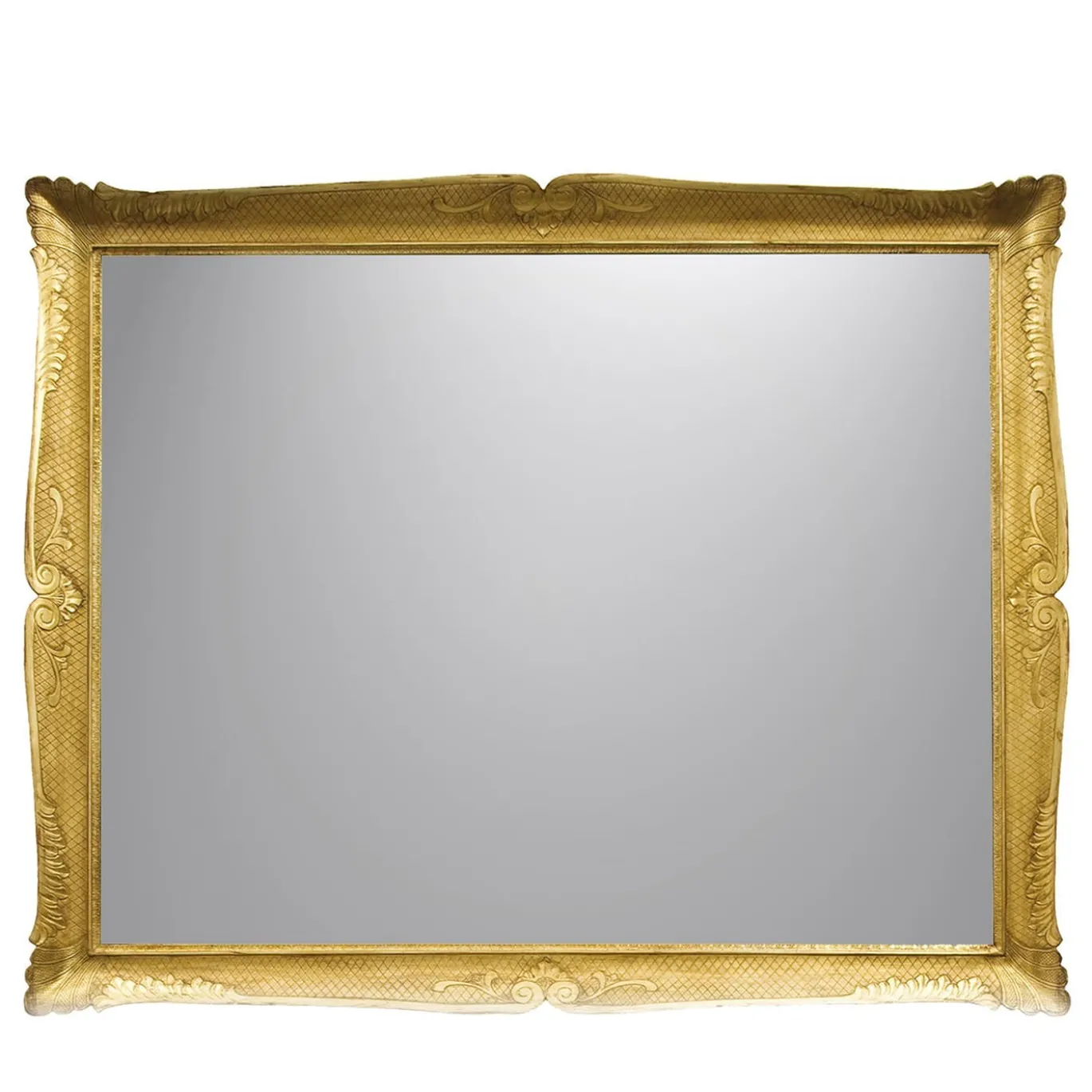Specchio da parete dorato Guantiera Napoletana
