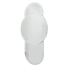 Specchio da parete Equilibrista Extra Chiaro con Bordo Smussato