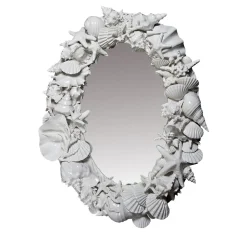 Specchio da parete in ceramica Bahamas