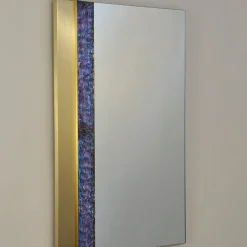 Specchio da parete in vetro di Murano Casanova