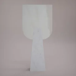 Specchio da tavolo Ophelia Bianco Carrara
